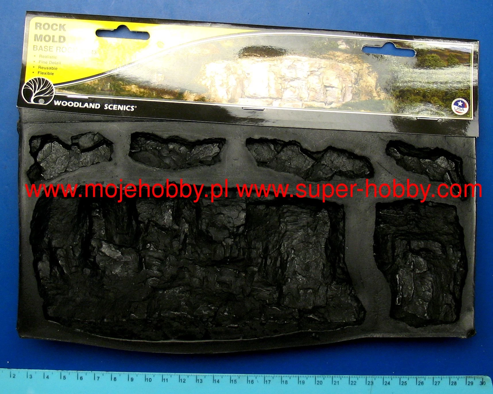 Woodland Scenic C1243 Silikonowa Forma Do Skał Base Rock 2 Woodland Scenic C1243 Silikonowa Forma Do Skał Base Rock - Image 2