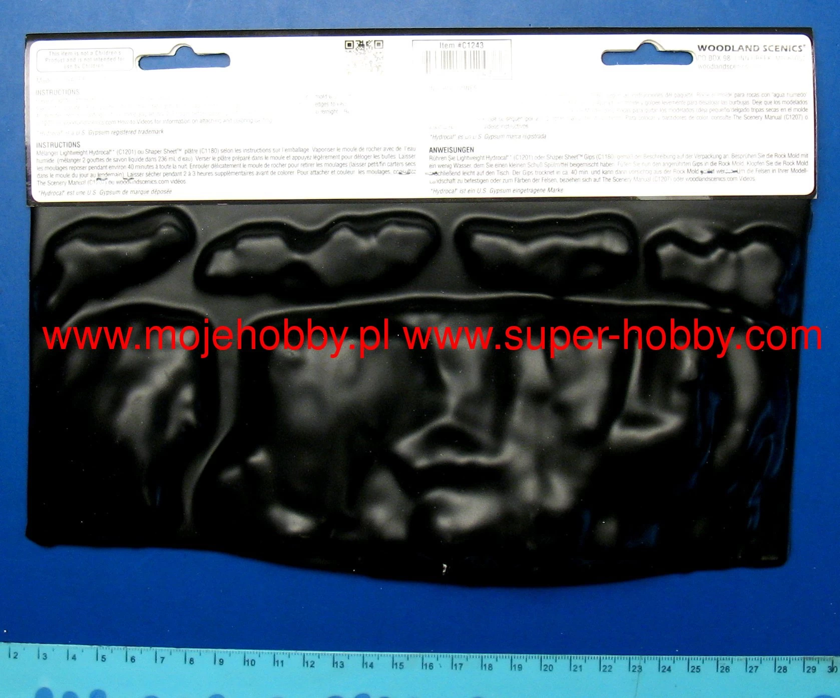 Woodland Scenic C1243 Silikonowa Forma Do Skał Base Rock 3 Woodland Scenic C1243 Silikonowa Forma Do Skał Base Rock - Image 3