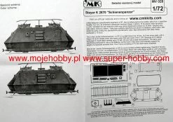 CMK MV028 Schienenpanzer Stayer K 2670 -RemoteFun Toys Shop 10849 2 cmmv028 1