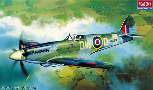 Academy 12484 SPITFIRE MK.XIV C 1 Academy 12484 SPITFIRE MK.XIV C