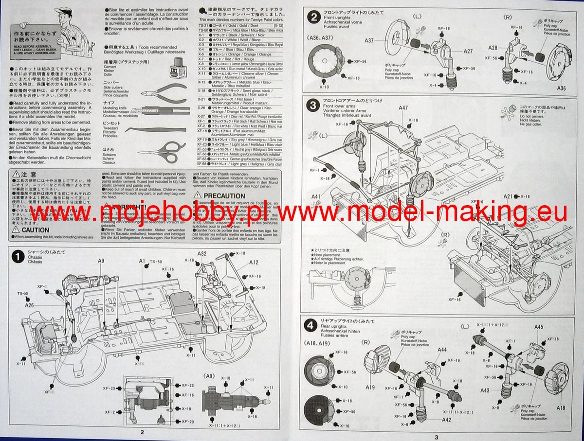 Tamiya 24199 Subaru Impreza WRC'98 - Monte Carlo 8 Tamiya 24199 Subaru Impreza WRC'98 - Monte Carlo - Image 8