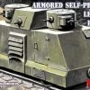 Unimodels 604 Armoured Self-propelled Leningrad Railroad Car