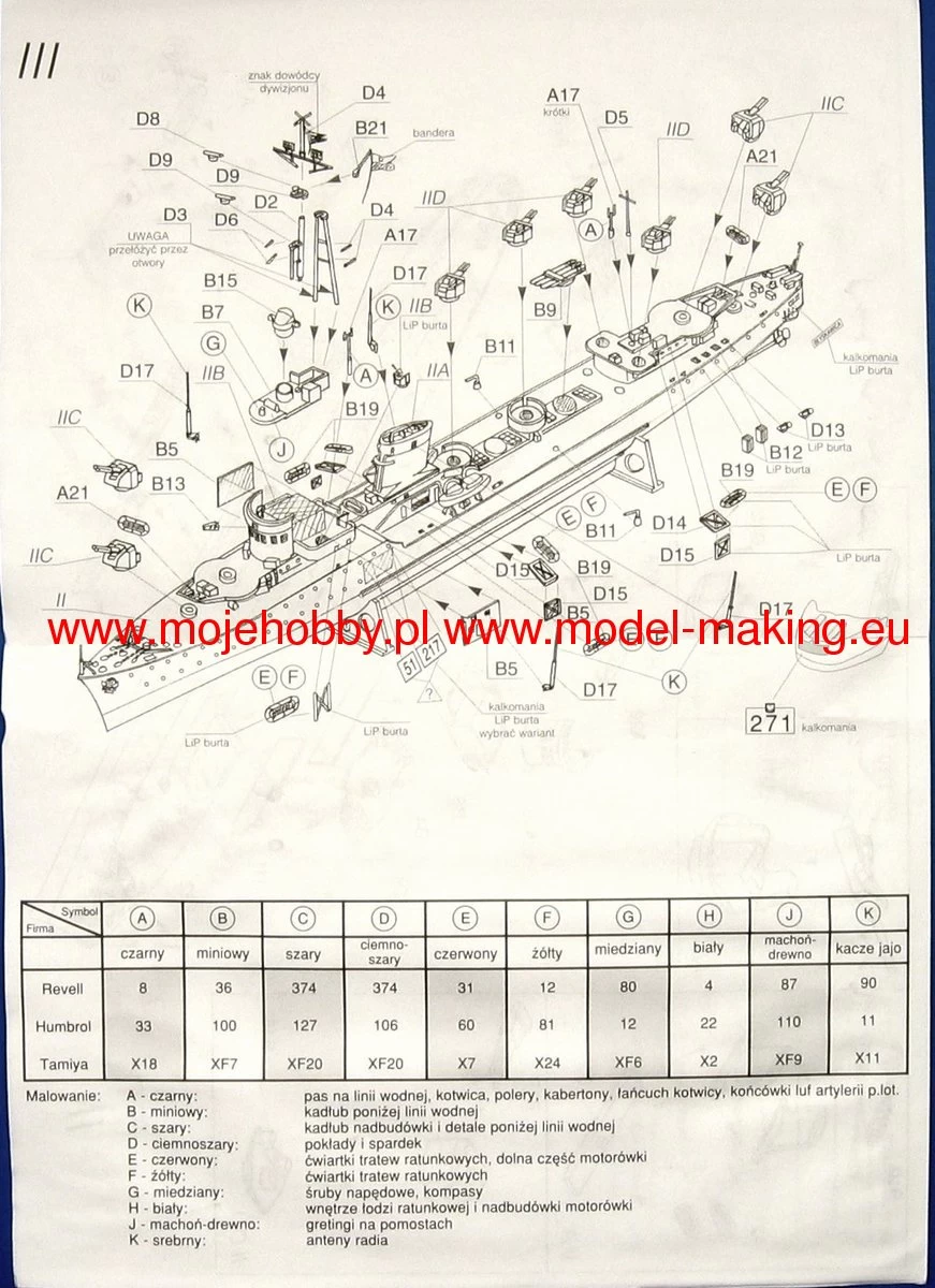 Mirage-Hobby 40013 ORP BLYSKAWICA Wz, 65 6 Mirage-Hobby 40013 ORP BLYSKAWICA Wz, 65 - Image 6