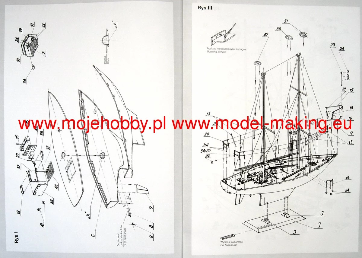 Mirage-Hobby 508001 S/Y Polonez 8 Mirage-Hobby 508001 S/Y Polonez - Image 8