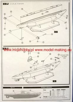 Mirage-Hobby 400205 U 60 ( Typ II C ) German -RemoteFun Toys Shop 1263 2 mir40025 2