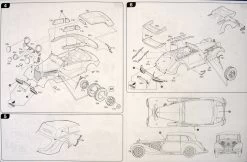 Italeri 3701 Mercedes-Benz 540K -RemoteFun Toys Shop 1379 2 ita3701 4