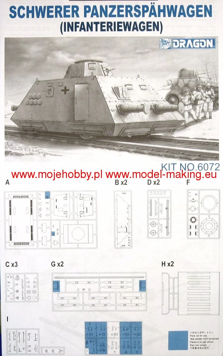 Dragon 6072 Schwerer Panzerspahwagon (Infateriewagen) 10 Dragon 6072 Schwerer Panzerspahwagon (Infateriewagen) - Image 10