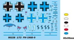 Hobby Boss 80228 Fw190D-9 16 Hobby Boss 80228 Fw190D-9 -RemoteFun Toys Shop 1433 80228decal
