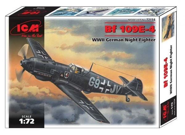 ICM 72134 Bf 109E-4 WWII German Night Fighter 1 ICM 72134 Bf 109E-4 WWII German Night Fighter