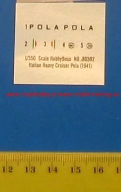 Hobby Boss 86502 Italian Heavy Cruiser Pola 15 Hobby Boss 86502 Italian Heavy Cruiser Pola -RemoteFun Toys Shop 1545 1 HBB86502 1