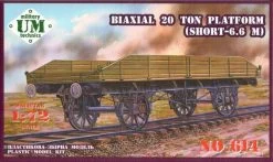 UM MT 614 Biaxial 20t Platform (short-6,6m)