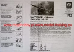 Plastyk 036 Yakovlev Yak-1 Soviet IIWW Fighter (Normandie-Niemen) 10 Plastyk 036 Yakovlev Yak-1 Soviet IIWW Fighter (Normandie-Niemen) -RemoteFun Toys Shop 1604 2 PLK036 2