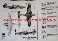 Plastyk 036 Yakovlev Yak-1 Soviet IIWW Fighter (Normandie-Niemen) 13 Plastyk 036 Yakovlev Yak-1 Soviet IIWW Fighter (Normandie-Niemen) -RemoteFun Toys Shop 1604 2 PLK036 5