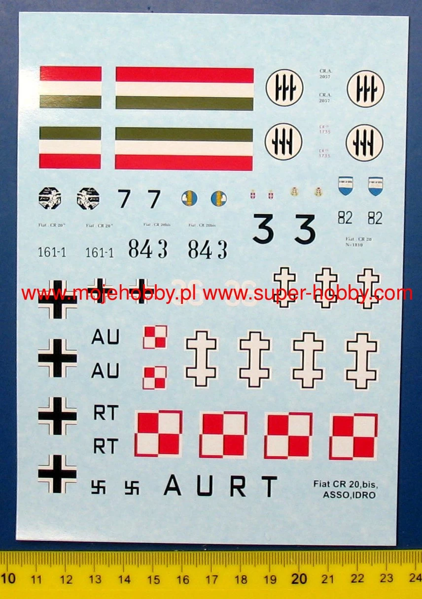 Choroszy Modelbud A78 Fiat CR-20 IDRO 2 Choroszy Modelbud A78 Fiat CR-20 IDRO - Image 2