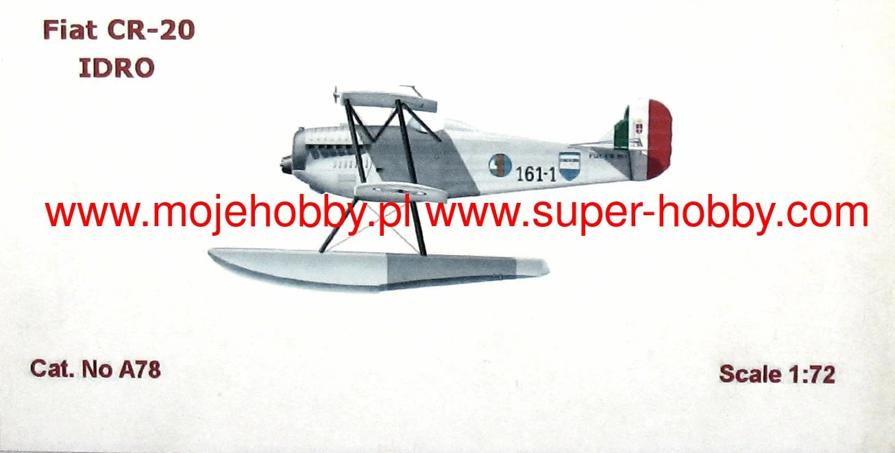 Choroszy Modelbud A78 Fiat CR-20 IDRO 7 Choroszy Modelbud A78 Fiat CR-20 IDRO - Image 7