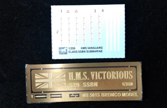 Bronco NB5015 HMS-29/30/31 ‘Vanguard’ Class SSBN Ballistic Missile Submarine 2 Bronco NB5015 HMS-29/30/31 ‘Vanguard’ Class SSBN Ballistic Missile Submarine - Image 2