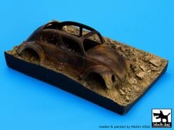 Black Dog D35002 Destroyed German Car Afrika Base 10 Black Dog D35002 Destroyed German Car Afrika Base -RemoteFun Toys Shop 17276 4