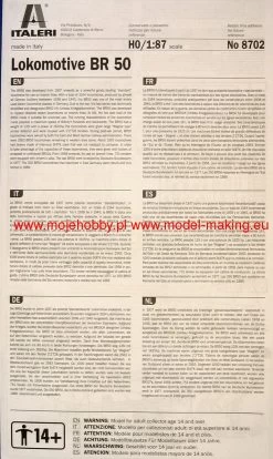 Italeri 8702 Lokomotive BR 50 -RemoteFun Toys Shop 1727 2 ita8702 1