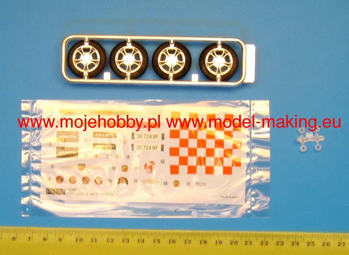 Fujimi 123721 Fiat 500 Abarth 2 Fujimi 123721 Fiat 500 Abarth - Image 2