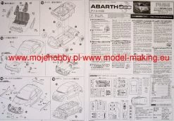 Fujimi 123721 Fiat 500 Abarth 12 Fujimi 123721 Fiat 500 Abarth -RemoteFun Toys Shop 1801 2 fjm12372 1