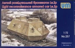 Unimodels 257 Light Reconnaissance Armored Car Le.Sp (Leichte Schinen-panzer)