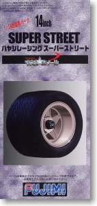 Fujimi 193175 14inch Hayashi Racing Super Street Wheels And Tire