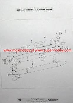 Choroszy Modelbud S06 Germany Human Torpedo Neger -RemoteFun Toys Shop 19365 2 chos06 1