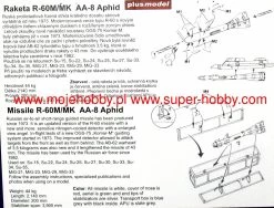 Plus Model AL4032 Missile R-60 For Mig-29 Only -RemoteFun Toys Shop 19851 2 PLMAL4032 1