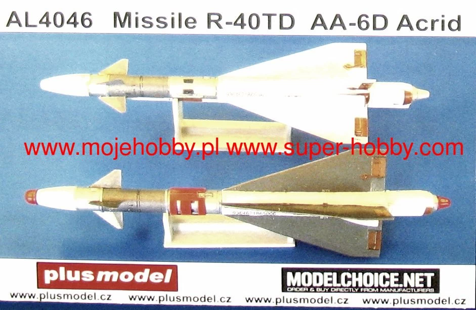 Plus Model AL4046 Russian Missile R-40TD AA-6 Acrid 6 Plus Model AL4046 Russian Missile R-40TD AA-6 Acrid - Image 6