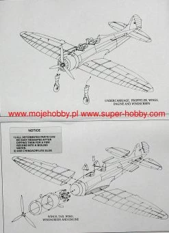 Choroszy Modelbud A92 Mitsubishi A5M4K -RemoteFun Toys Shop 21079 2 choa92 3