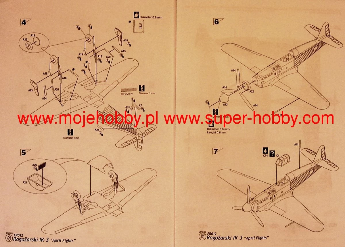 Azur FR012 Rogozarski IK-3 "April Fights" 5 Azur FR012 Rogozarski IK-3 "April Fights" - Image 5