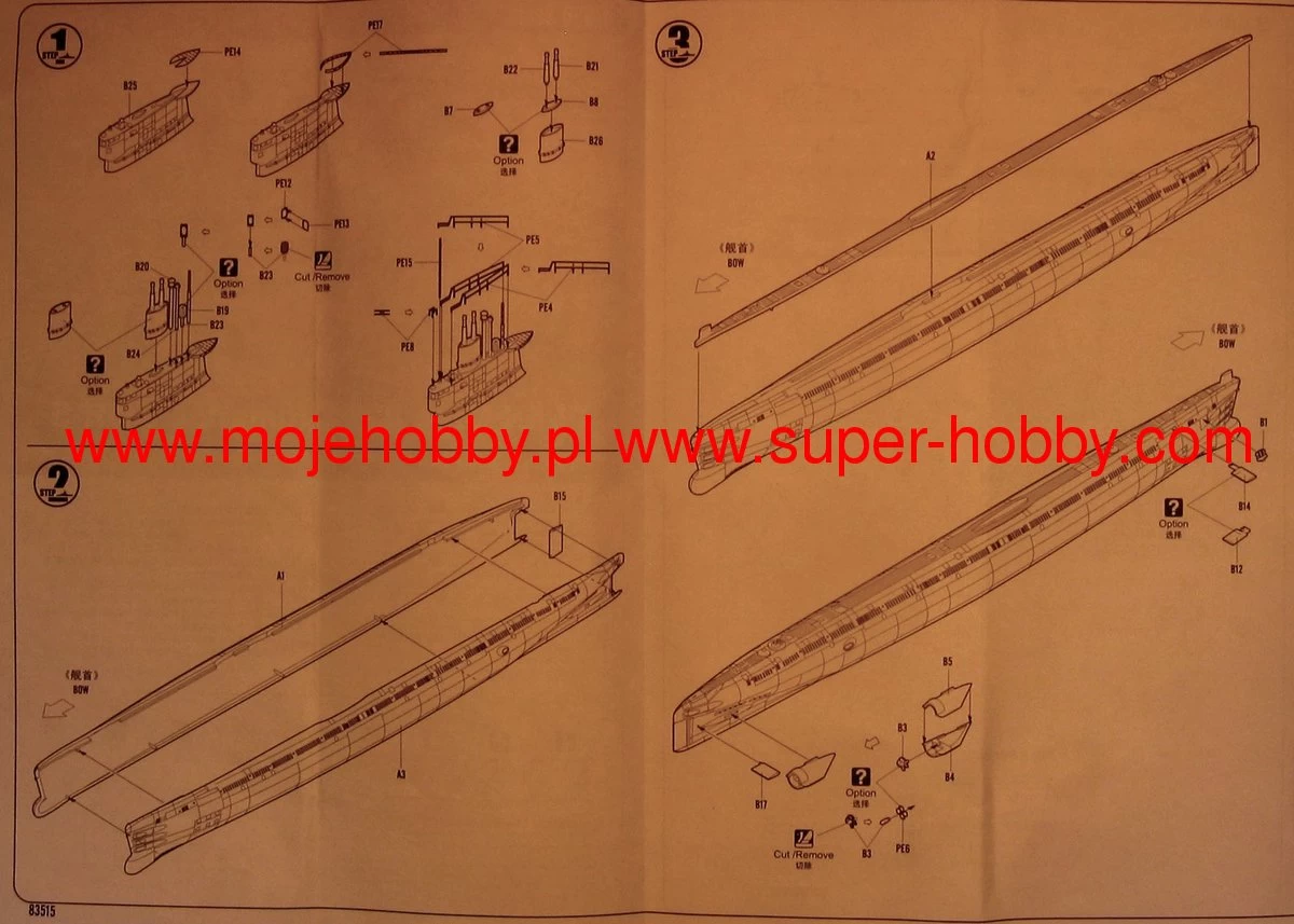 Hobby Boss 83515 PLA Navy Type 033 Romeo Class 8 Hobby Boss 83515 PLA Navy Type 033 Romeo Class - Image 8