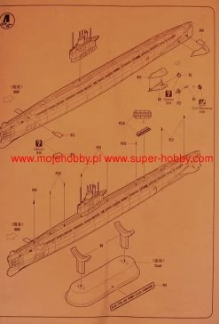 Hobby Boss 83515 PLA Navy Type 033 Romeo Class 18 Hobby Boss 83515 PLA Navy Type 033 Romeo Class -RemoteFun Toys Shop 2124 2 HBB83515 3
