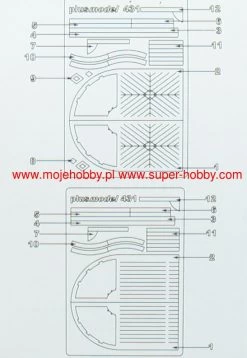 Plus Model 431 Wooden Gate - Round -RemoteFun Toys Shop 22135 2 plm431 1