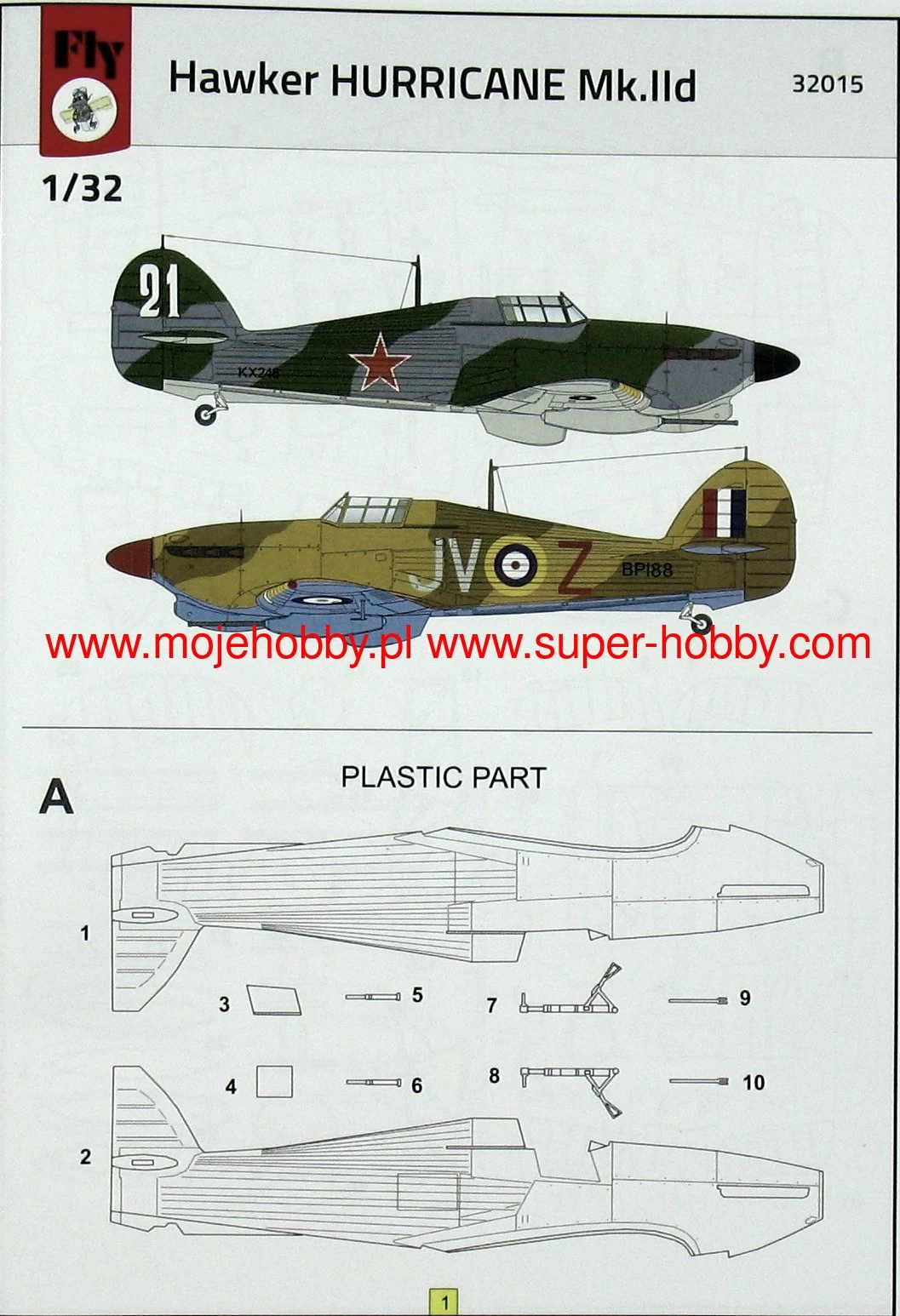 FLY 32015 Hawker Hurricane Mk.IId 7 FLY 32015 Hawker Hurricane Mk.IId - Image 7