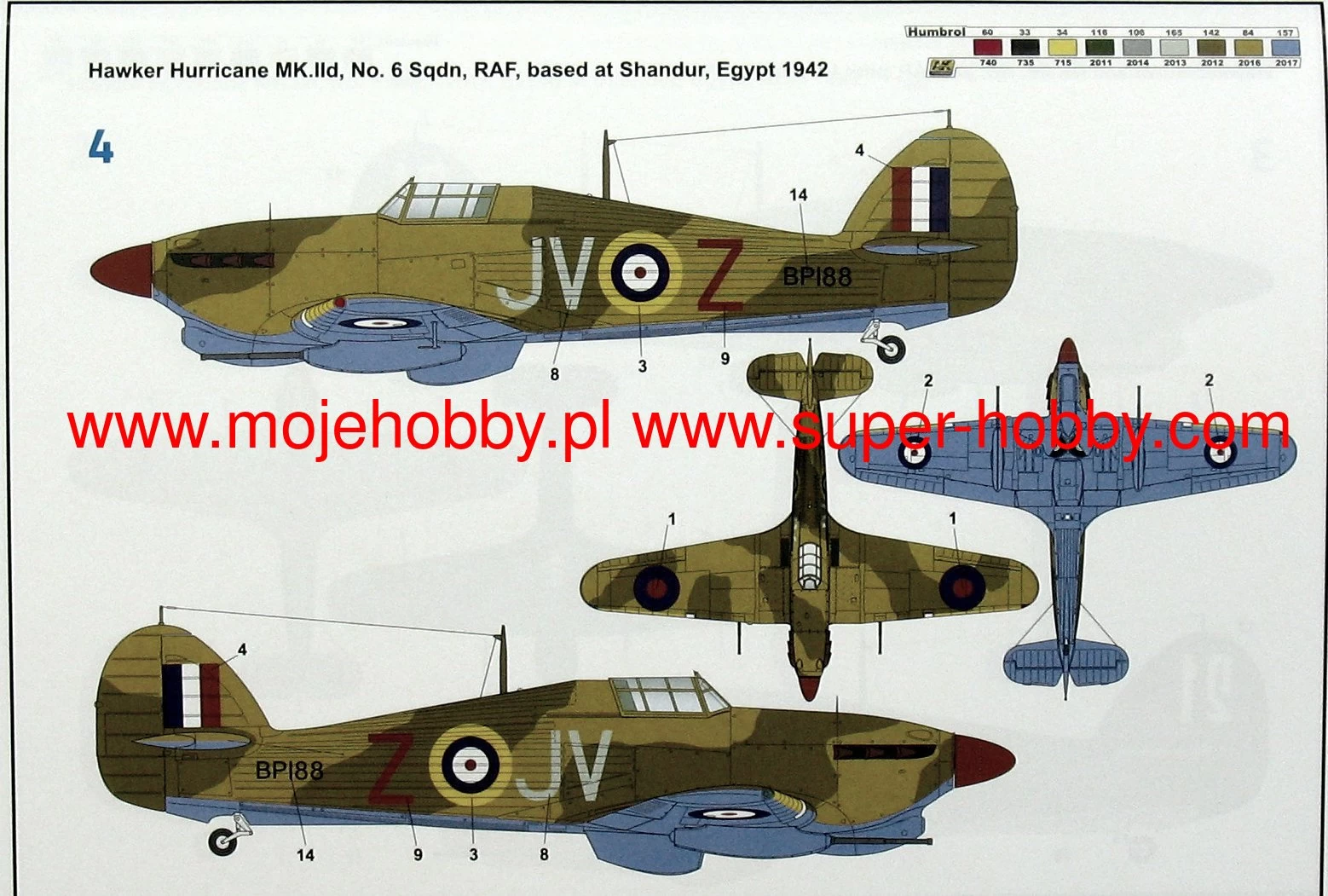 FLY 32015 Hawker Hurricane Mk.IId 10 FLY 32015 Hawker Hurricane Mk.IId - Image 10