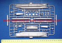 ICM S007 German IIWW Midget Submarine U-Boot Type XXVIIB Seehund (late) -RemoteFun Toys Shop 2341 2 icmS007 3