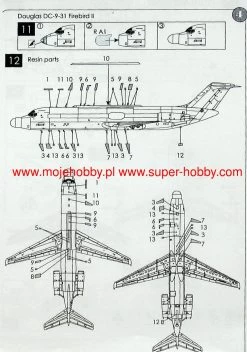 KARAYA 144-05 Douglas DC-9-14 Trans World Airlines -RemoteFun Toys Shop 23433 2 kar 144 05 3