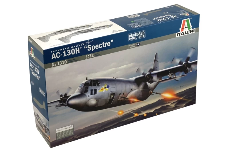 Italeri 1310 Lockheed AC 130H Spectre 4 Italeri 1310 Lockheed AC 130H Spectre - Image 4