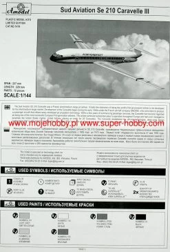 A-Model 01478 Se Aviation Caravelle III 12 A-Model 01478 Se Aviation Caravelle III -RemoteFun Toys Shop 24373 2 am01478 1