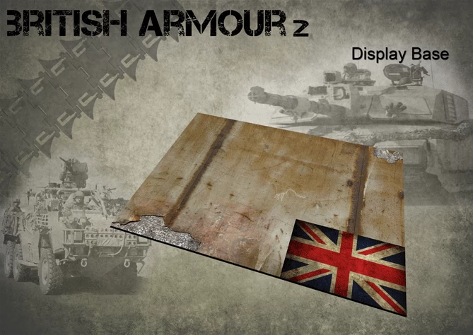 Coastal Kits AFV201-72 Small British Armour Display Base 2 148 X 105mm 1 Coastal Kits AFV201-72 Small British Armour Display Base 2 148 X 105mm