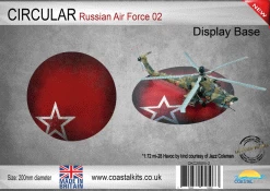 Coastal Kits C20005-2 Circular Display Base Russian Air Force 02 200mm