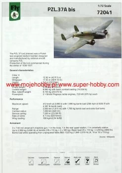 FLY 72041 PZL.37A Bis - Łoś A Bis -RemoteFun Toys Shop 24860 2 fly72041 1