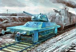 UM MT 674 Armored Platform "Tank Destroyer" (as A Part Of The German Armored Train)