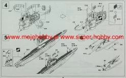 AFV Club SE73504 German U-Boat Type VII C/41 -RemoteFun Toys Shop 25136 2 afv se73504 4
