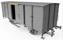 Thunder Models 35901 German Gedeckter Guterwagen G10 -RemoteFun Toys Shop 25464 35901 3 original