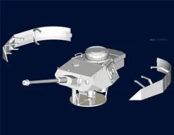 Trumpeter 01516 German IIWW Railroad Panzerjager-Triebwagen 51 -RemoteFun Toys Shop 25700 14 auto downl