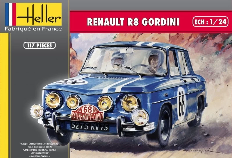Heller 80700 Renault R8 Gordini 1 Heller 80700 Renault R8 Gordini