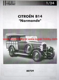 Heller 80729 Citroën B14 Normandie 18 Heller 80729 Citroën B14 Normandie -RemoteFun Toys Shop 2672 2 hlr80729 1