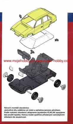 Smer 0972 Škoda Favorit Rallye 96 -RemoteFun Toys Shop 26962 2 sme0972 1